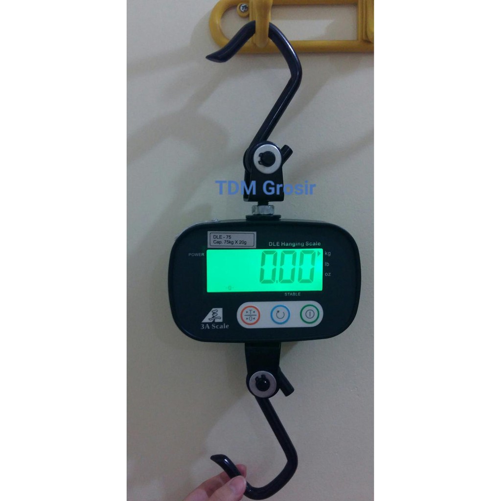 Timbangan Gantung Digital 75 Kg DLE-75