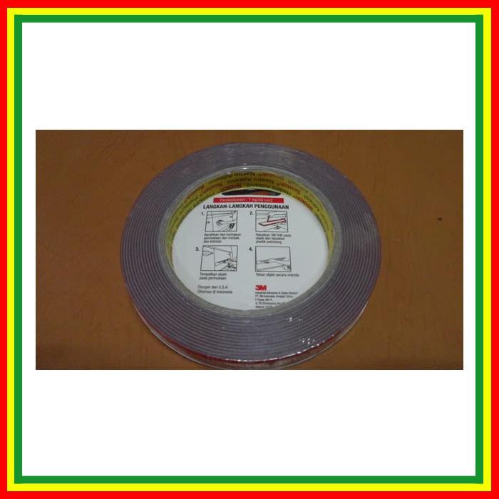 

PEREKAT 3M VHB TAPE DOUBLE TAPE 3M VHB 12MM X 4,5 KECIL ORIGINAL