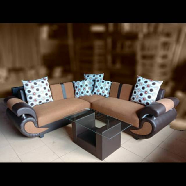 Kursi sofa Sudut minimalis ggs 212