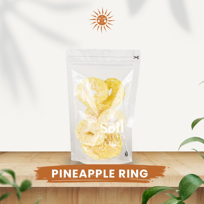 

Pineapple Ring Snack Buah Nanas Asli 100gr