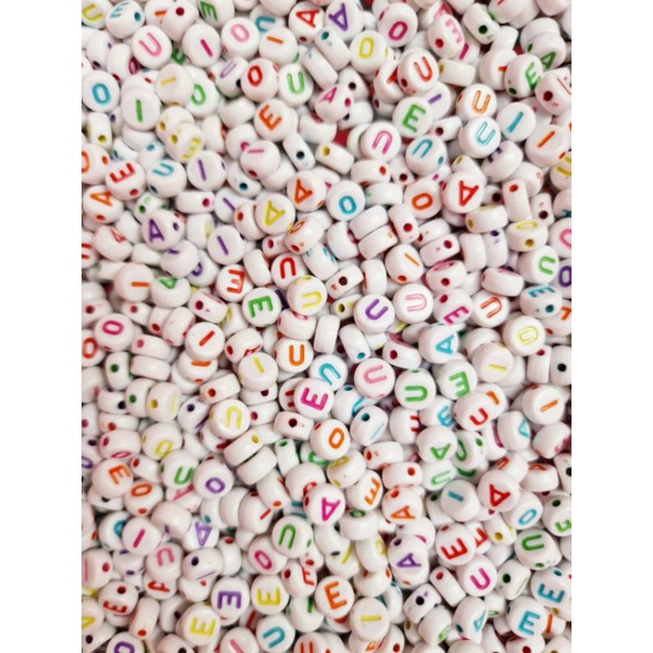 GROSIR MOTE HURUF VOKAL