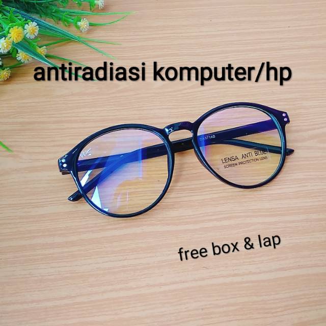 371 kacamata antiradiasi hp & komputer lensa blueray | Shopee Indonesia