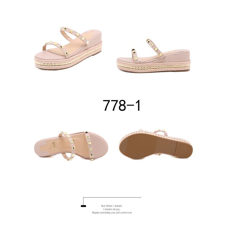 C L Wedges Sandals 778-1