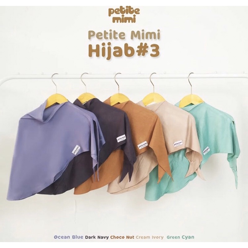 Petite mimi baby hijab pashmina