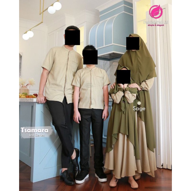 COUPLE FAMILY TSAMARA FANIA HIJAB