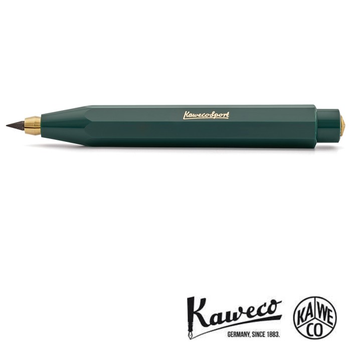

KAWECO Sport CLAS Clutch Pencil #HWP Pensil rOtring Kurutoga Sketch - Green 32 promo