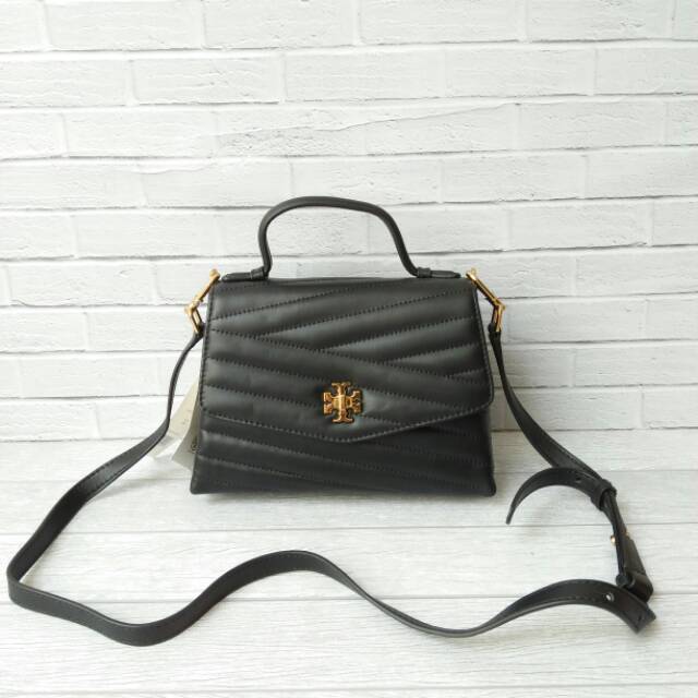 TAS WANITA TORY BURCH KIRA CHEVRON TOP HANDLE SATCHEL
