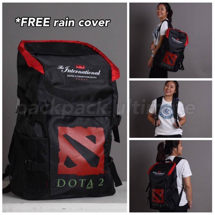 Apparel Gamers Gaming Bag Tas Gamers Backpack Ultimate 2016 Dota 2 Terbaik