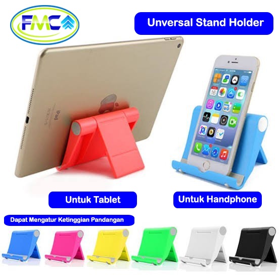 Dudukan HP di Meja Murah Praktis Stand Holder Handphone Tablet Warna Askesoris Phone