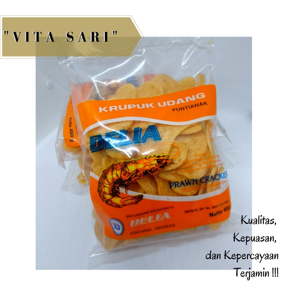 

KERUPUK / KRUPUK MENTAH / UDANG DELIA