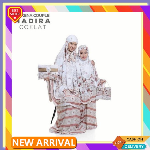 Mukena Maheswari Zabannia Couple/ Mukena Anak / Muka Zabannia/ Mukena Ibu Dan Anak/ Open Po Mukena M