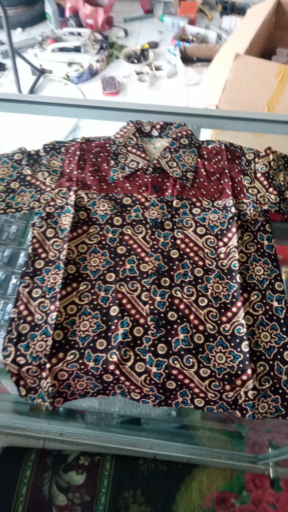 Batik Couple Ayah Dan Anak Laki-laki