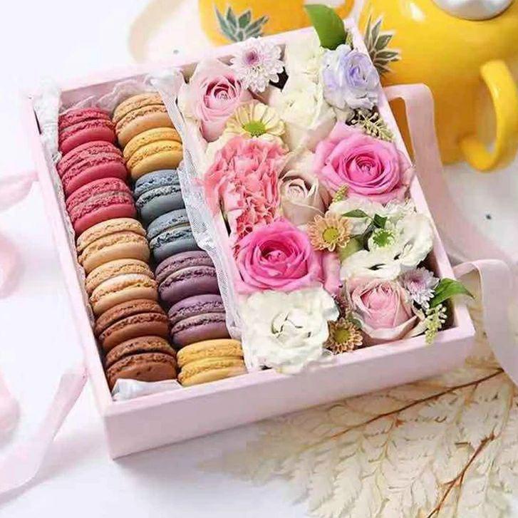 

Dijual Murah YBJC Ins Korean Folding Square Flower Box - Box Bunga - Box kado - bloom box - flower b