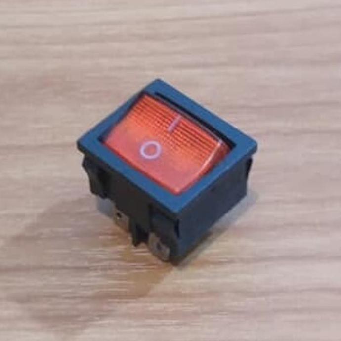 [8 GRAM] Switch Tanggung 4 PIn + Lampu Merah // Tanpa Lampu Hitam