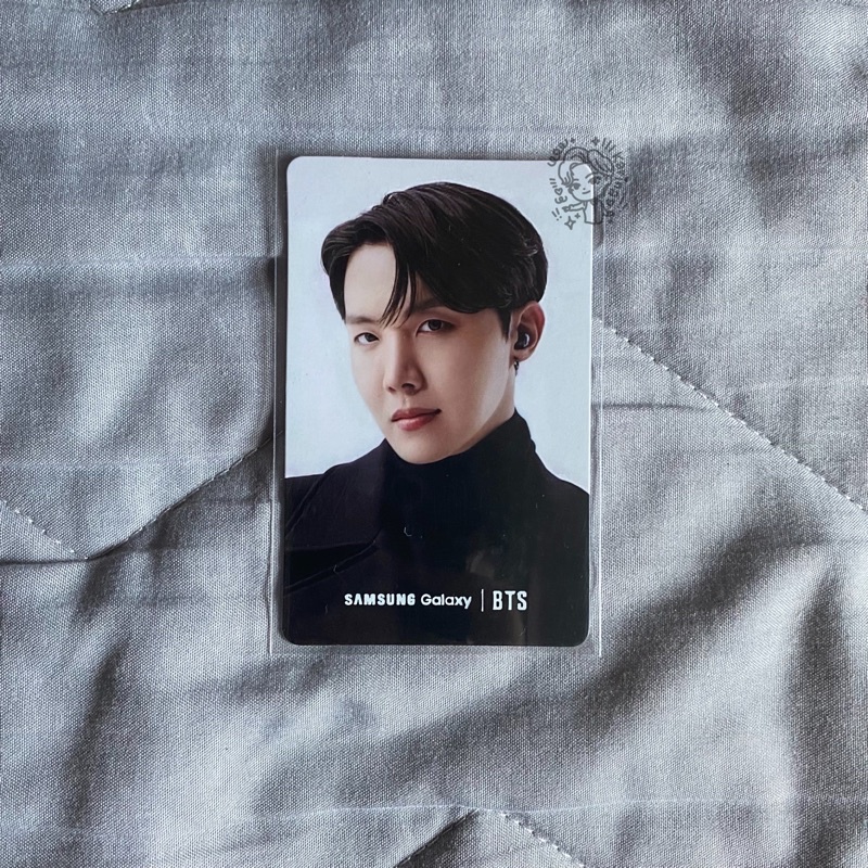 BTS Official Photocard Jhope Samsung Latin Hoseok Hobi PC