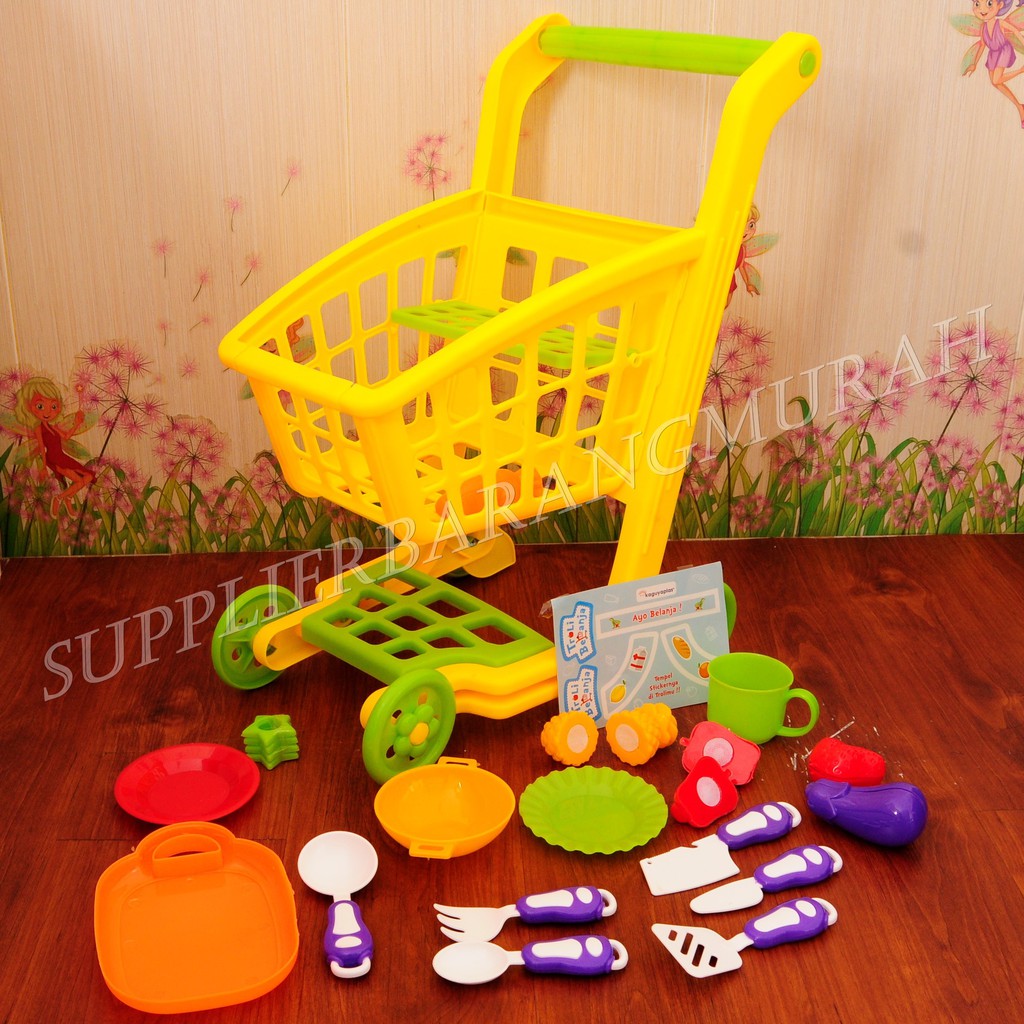Mainan Trolly Swalayan Tebal HM0196