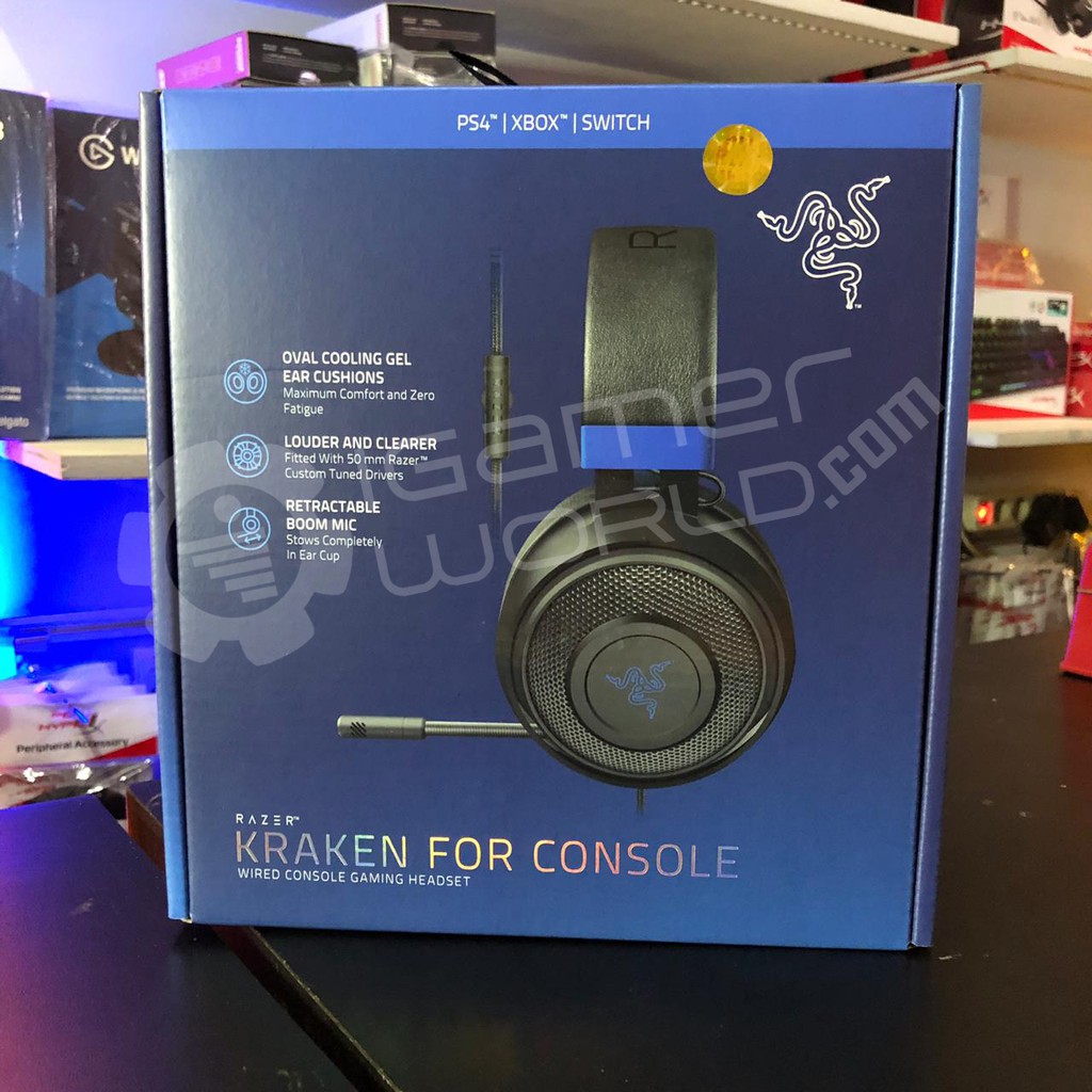 razer kraken for console gaming headset