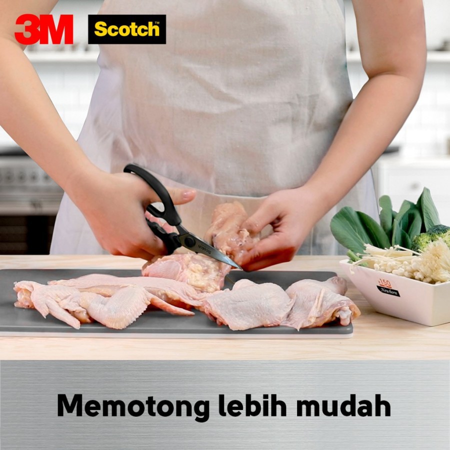 KTMSTORE Scotch 3M Gunting Dapur General Purpose Tahan Karat Kitchen Scissors KS-GP