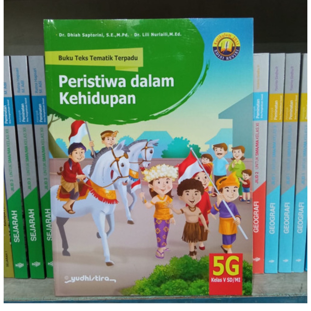 Buku Teks Tematik Yudhistira SD 5 G Peristiwa