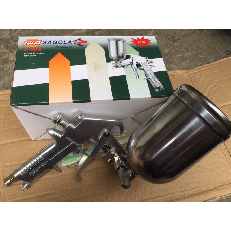 SPRAY GUN F-75G SAGOLA TABUNG ATAS