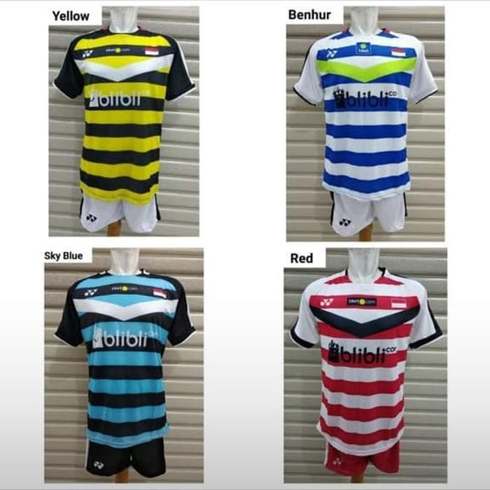 Setelan Baju Badminton / Bulutangkis Yonex Y34 Polos