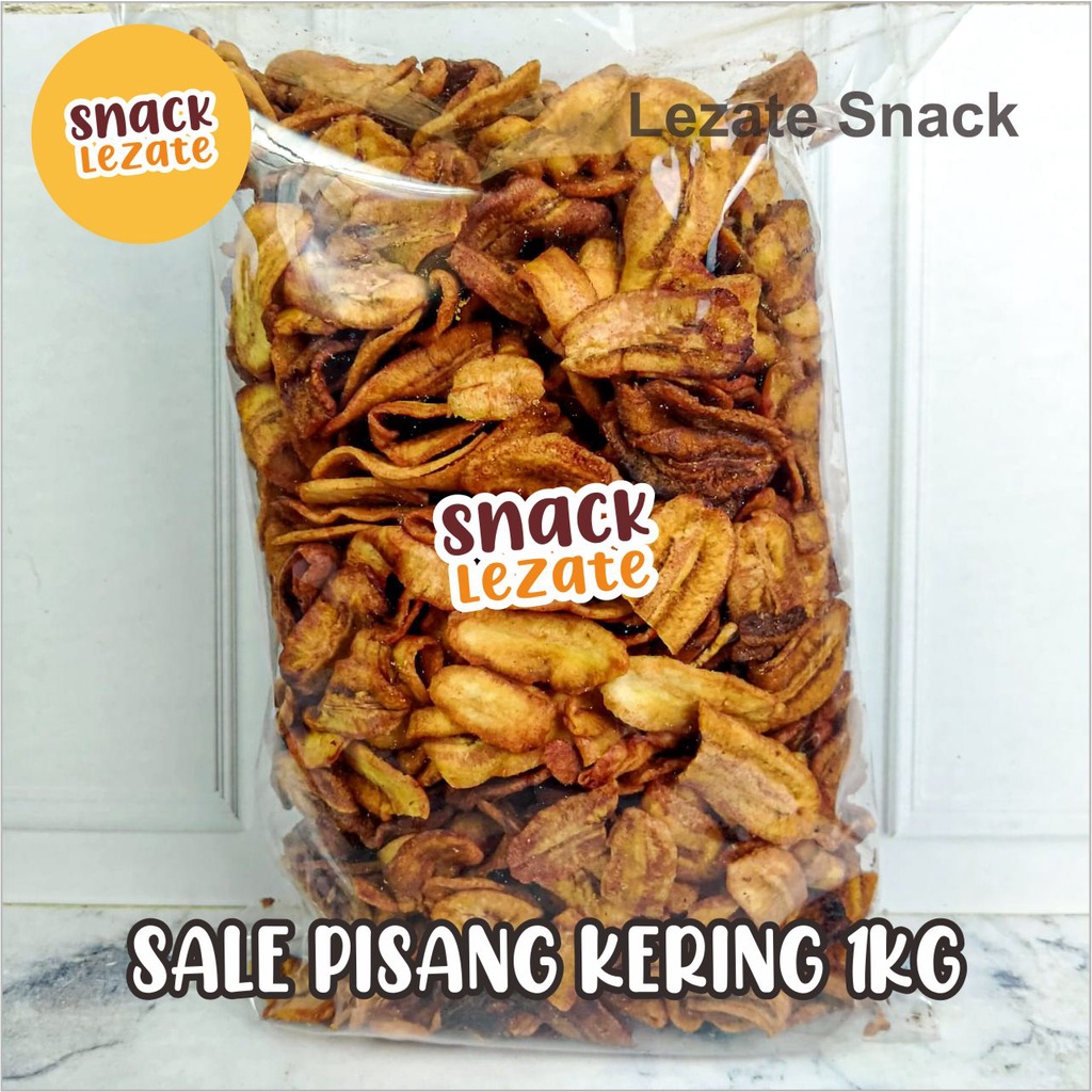 

Sale Pisang Kering Manis Kiloan 1KG Murah / Kripik Sale Pisang Kebumen Kiloan / Sale Pisang Aroma Panggang WAP SHOP
