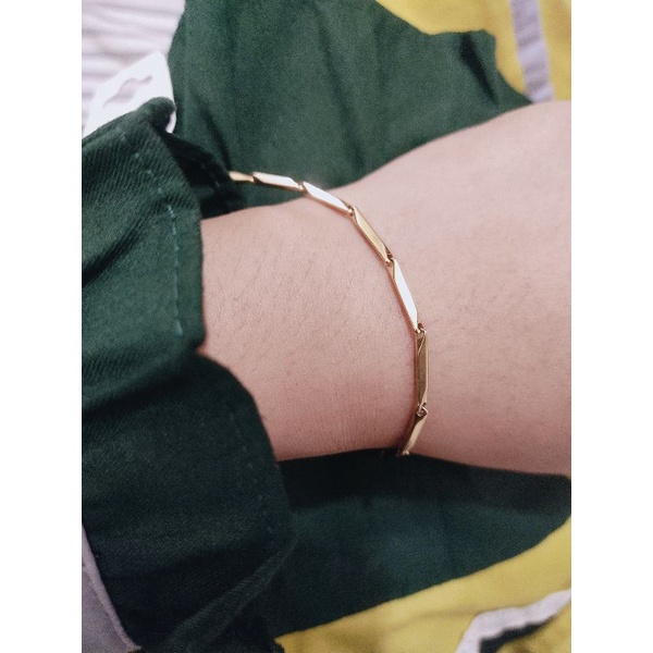 Gelang Padi Pria Wanita UNISEX ANTI LUNTUR ANTI KARAT Fashion Korea