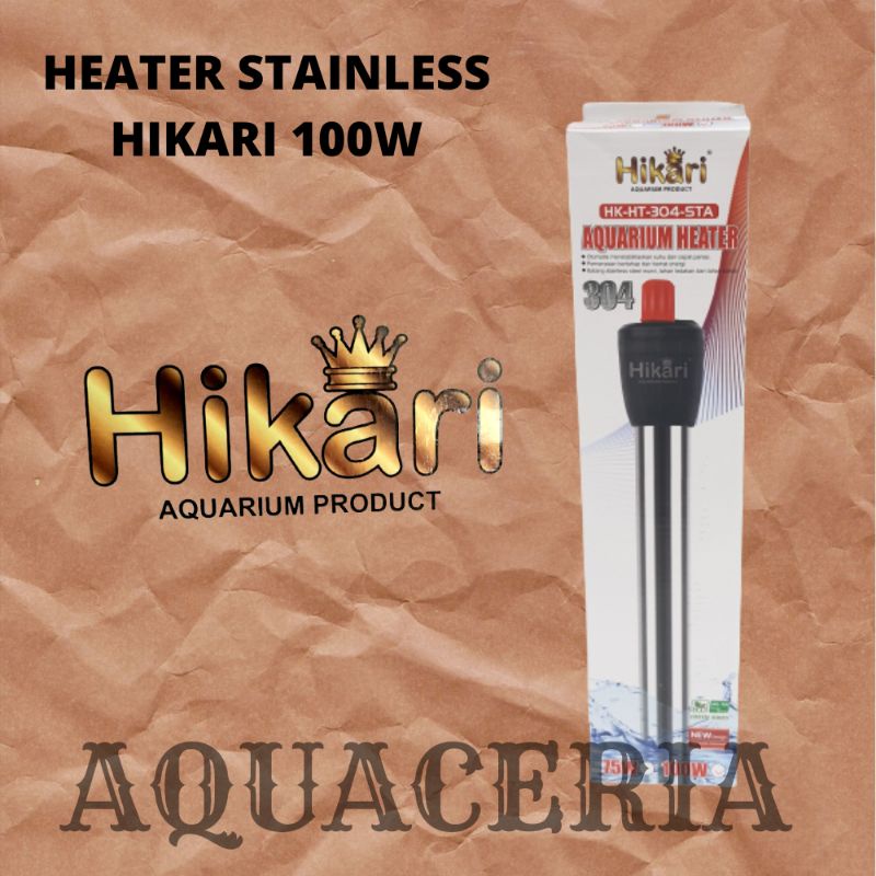 HEATER AQUARIUM HIKARI 100W STA PENGHANGAT AIR AQUARIUM AQUASCAPE