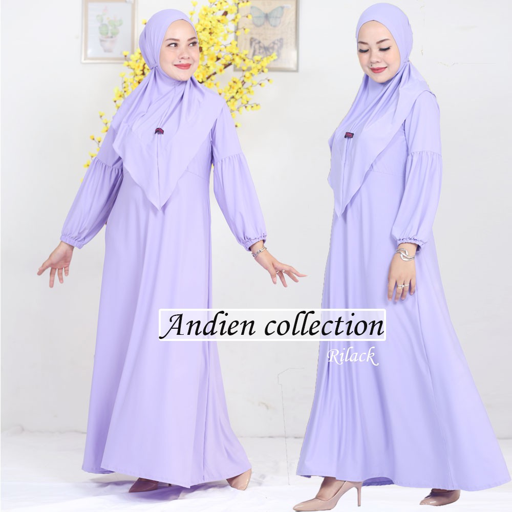 khaira sett JILBAB/ Gamis set jilbab/ Gamis syar'i jumbo/Bususi frendly