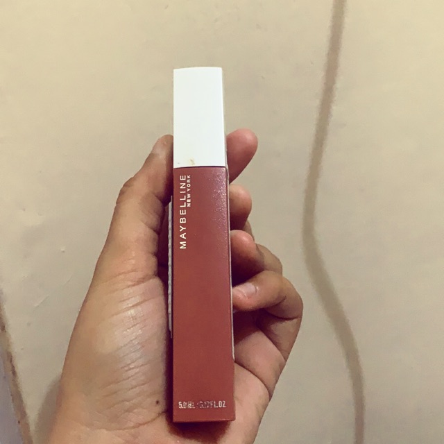 Maybeline super stay matte ink no 65 seductress