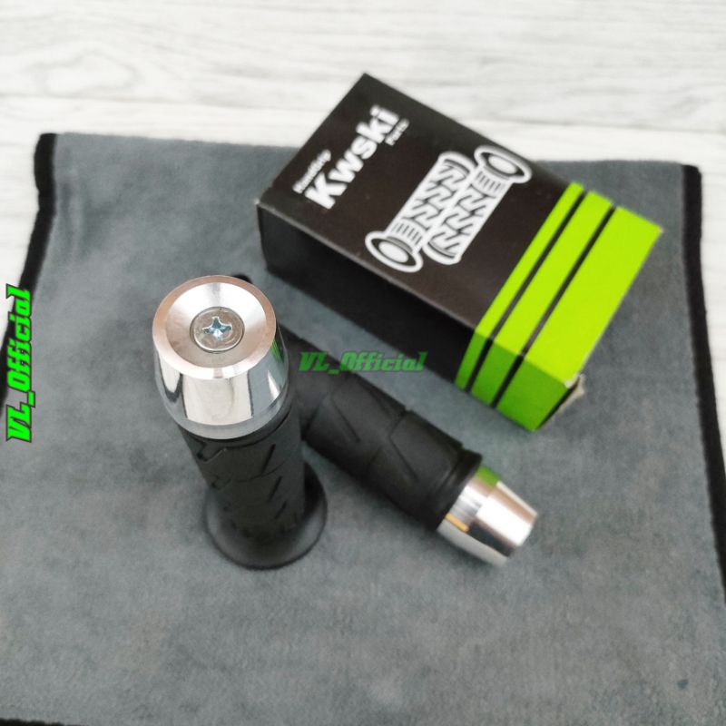 Sepaket Handgrip sarung gas kaze hanfat kaze set jalu pcx handgrip kaze set jalu fu pnp cb gl mp tiger Handgrip Kaze Set Jalu PCX Karet Gas SOFT KWSKI All Motor Honda yamaha suzuki kawasaki dll vespa matic vario 160 fazzio handgrip rcb ktc