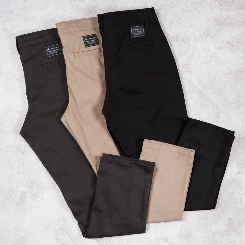  Celana  stretch chino panjang  distro  115 Shopee Indonesia