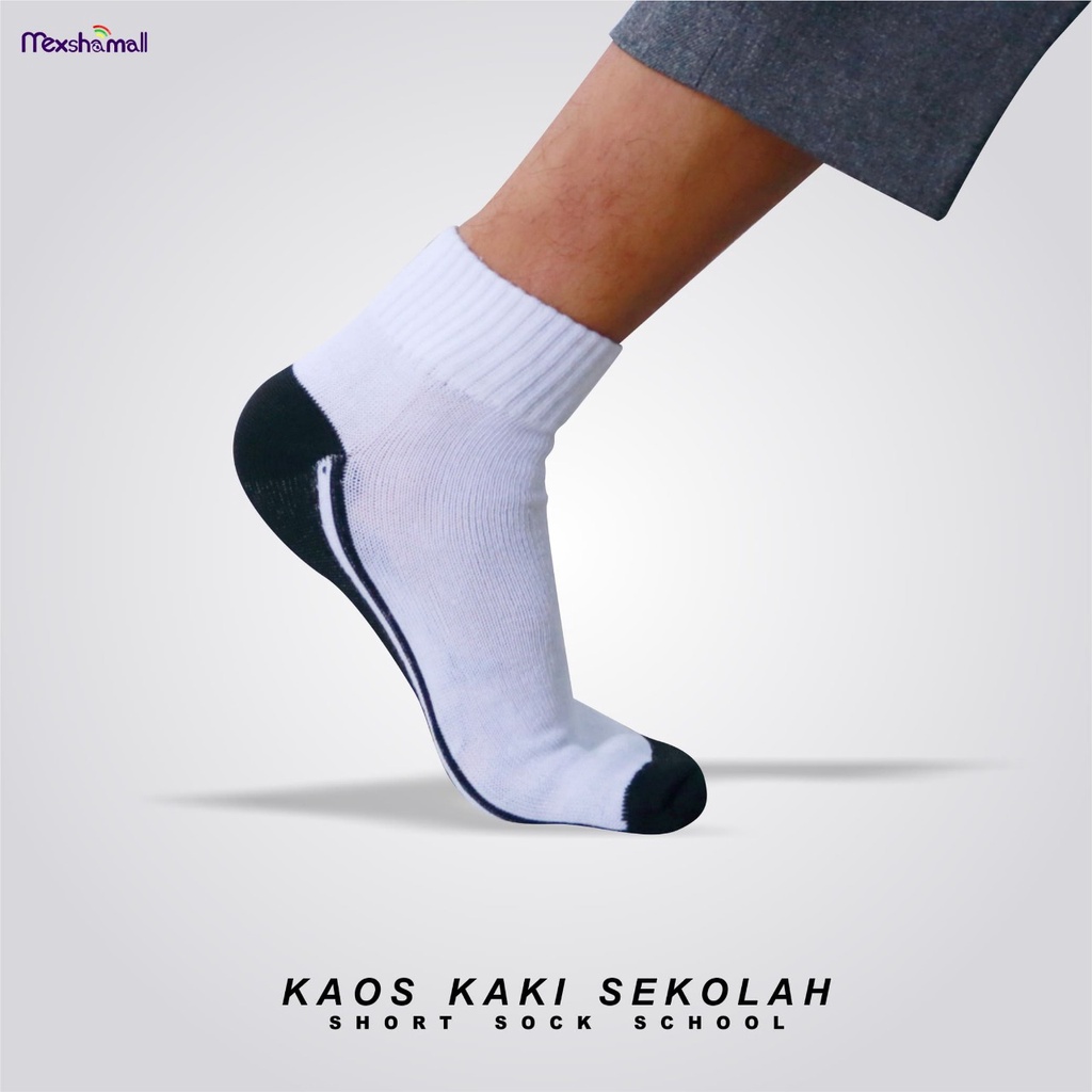 Kaos kaki elia sekolah SD/SMP original cotton