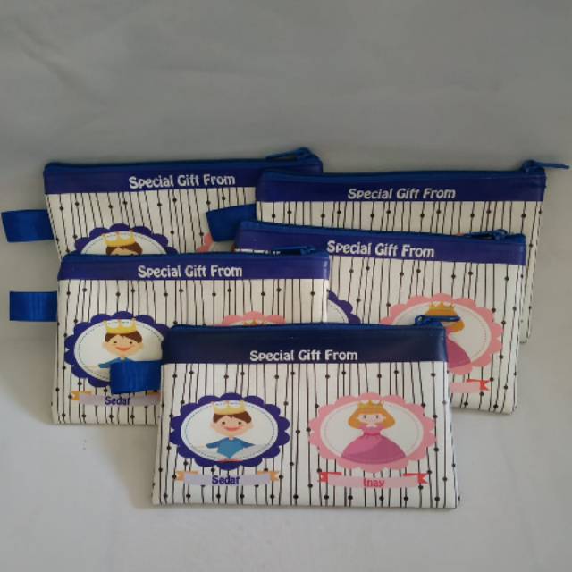 pouch souvenir pernikahan custom