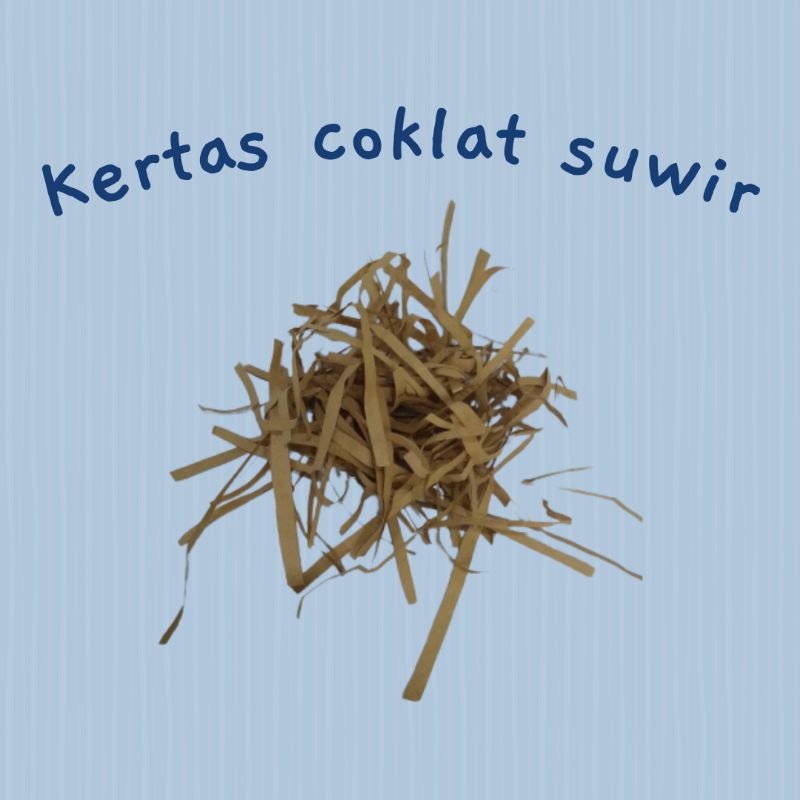 

kertas coklat suwir