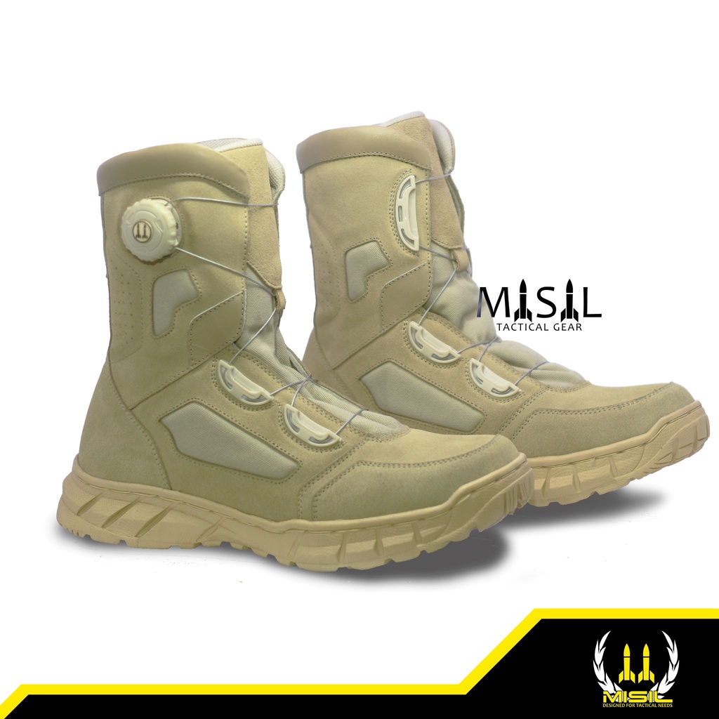 Sepatu PDL Tactical MISIL SEPATU PRIA OUTDOOR /SEPATU PDL TALI PUTAR TACTICAL GURUN / SEPATU GUNUNG 