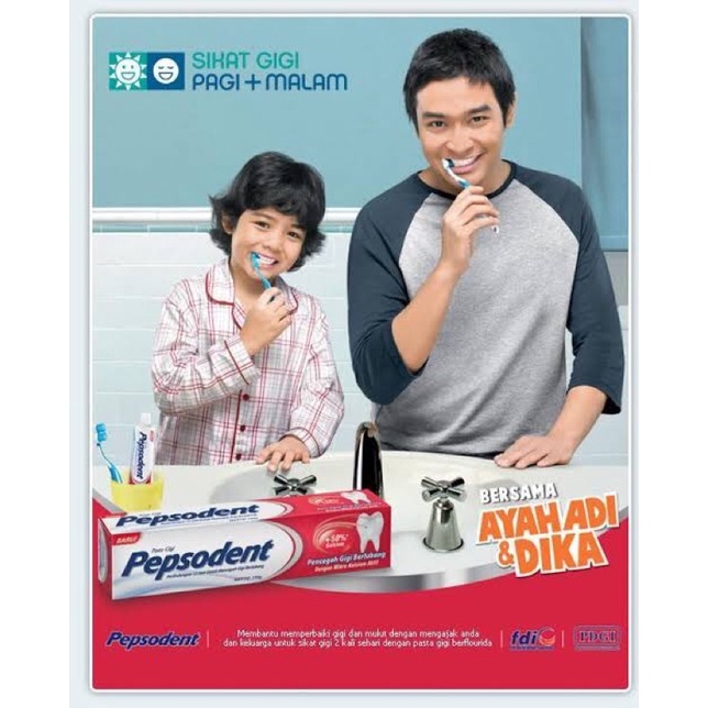 UNILEVER | Odol PEPSODENT | Pasta Gigi PEPSODENT - Size Besar