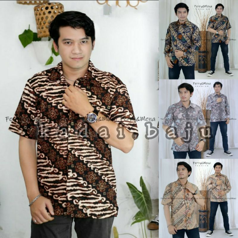 KEMEJA PRIA / KEMEJA BATIK / PENDEK TANGAN / PANJANG TANGAN