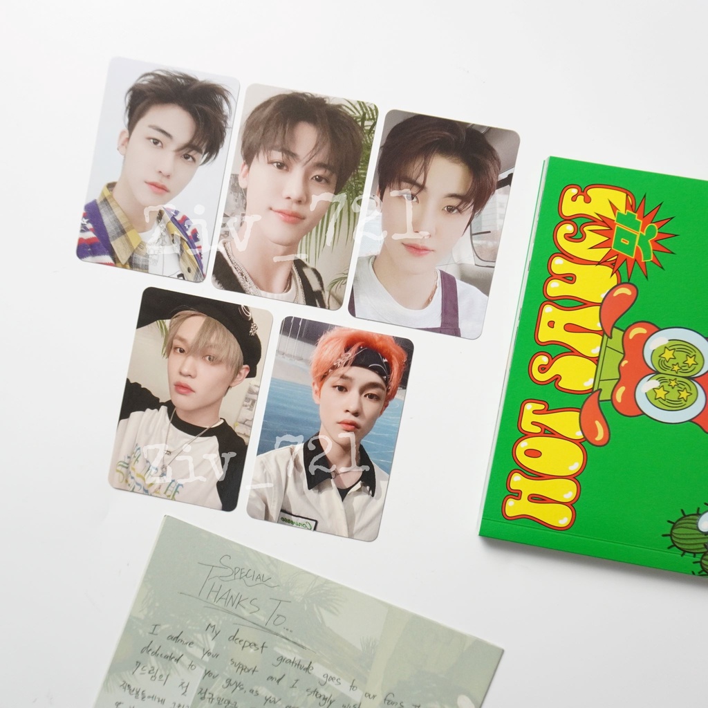 PHOTOCARD JAEMIN BORING, CRAZY, CAFE, CHENLE WE, CHENLE BORING NCT DREAM