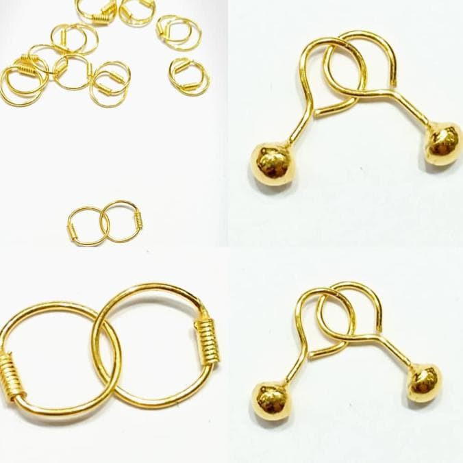 Anting Bayi Emas 24K 96%
