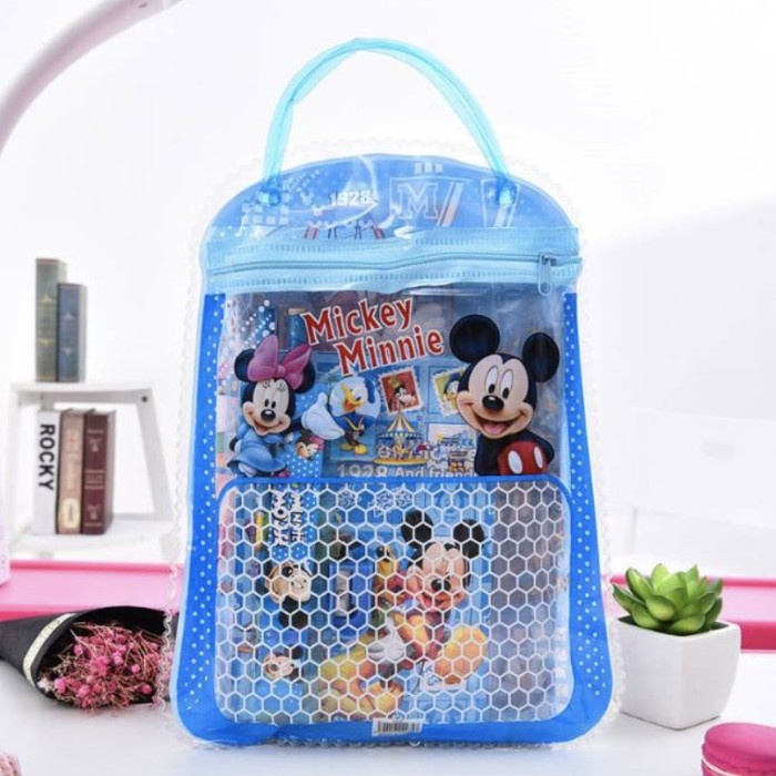 

Stationary Set Free Bag Set Alat Tulis Anak Sekolah Motif Bonus Tas - Minion