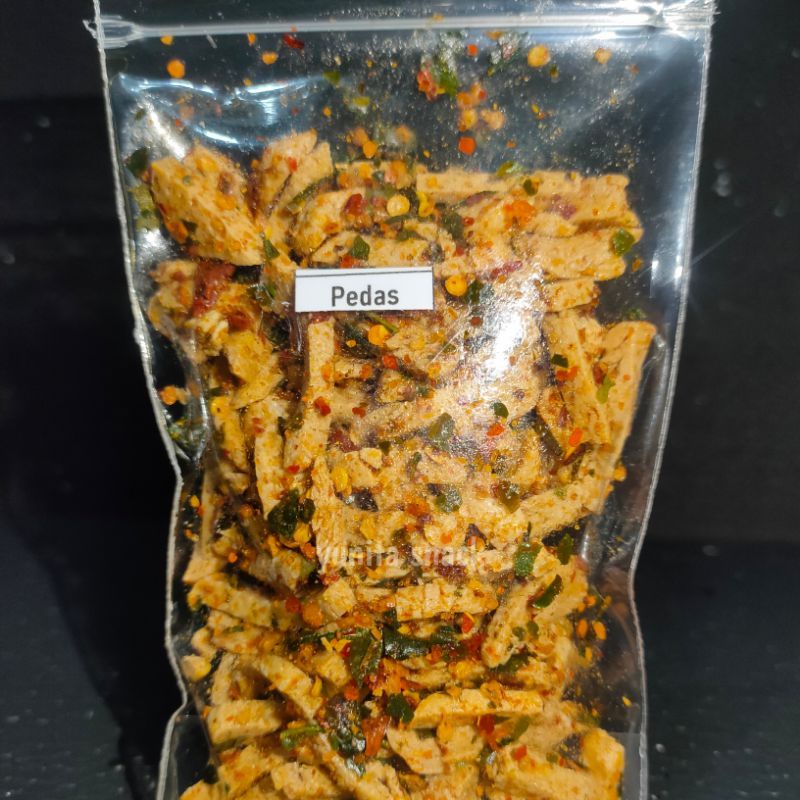 

Basreng Stik Bumbu Basah Daun Jeruk/Basreng Pedas 100 Gram