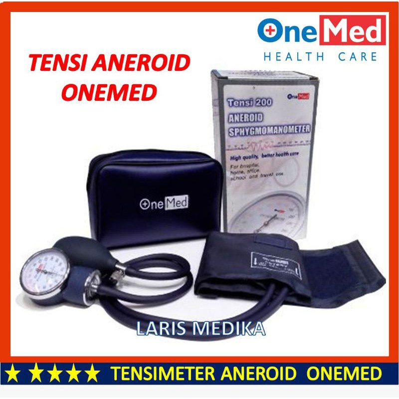 TENSIMETER ONEMED ANEROID . ALAT PENGUKUR TEKANAN DARAH MANUAL . TENSI METER JARUM ANALOG MURAH TENSIMETER ONEMED ANEROID . ALAT PENGUKUR TEKANAN DARAH MANUAL . TENSI METER JARUM ANALOG MURAH / Tensimeter jarum OneMed 200