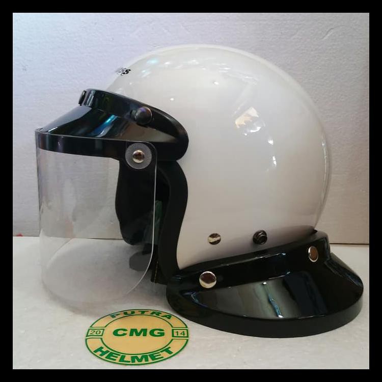 Helm Cargloss Kaca Datar