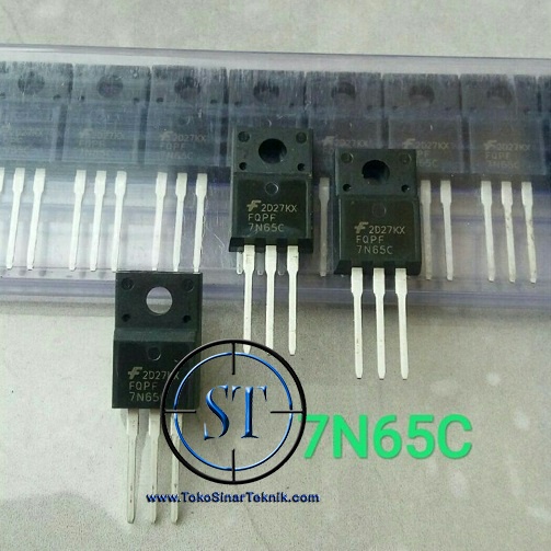 Transistor MOSFET 7N65C ORIGINAL 7n 65c 7n65 7N65 N-channel TO-220 ORIGINAL