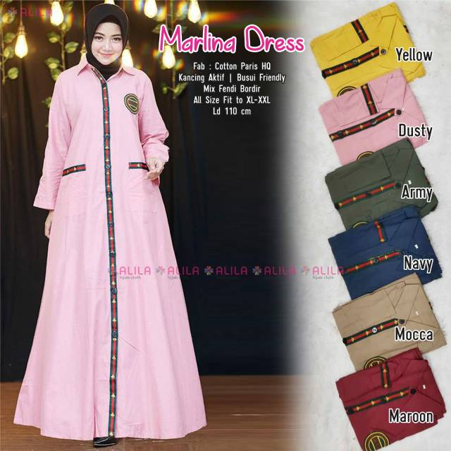 TERBARU  DRESS KEKINIAN GAMIS SANTAI GAMISMODERN GAMIS TRENDY GAMISKEKINIAN