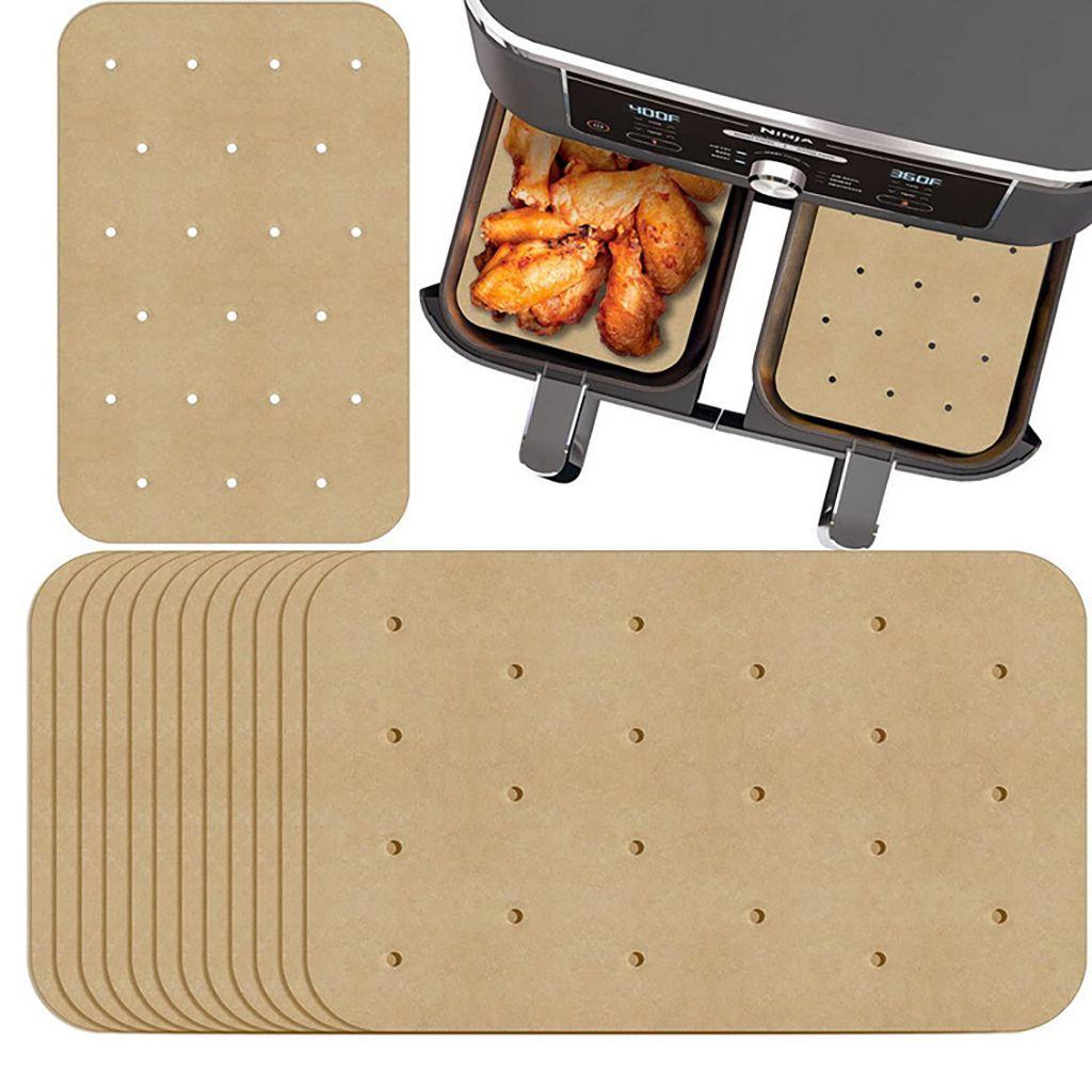 [Elegan] Steamer Mat Disposable Oil-proof Perlengkapan Baking Parchment Paper Persegi Panjang Dapur Gadget Baking Sheets