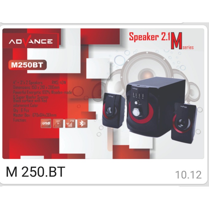 (SUSE) Speaker Advance M250BT