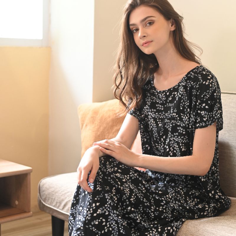 Daster Rayon HABEL NON BUSUI Panjang Semata Kaki-Habel 48