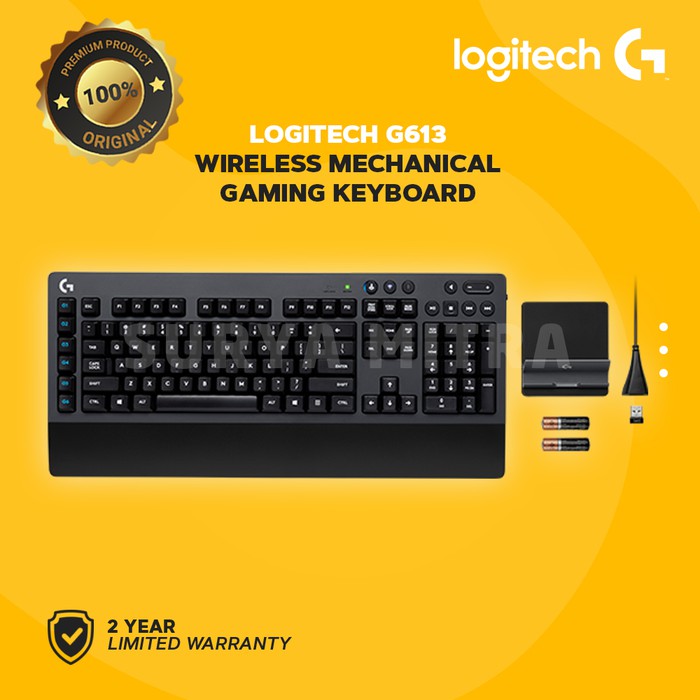 Keyboard Gaming Logitech G613 Wireless Mechanical